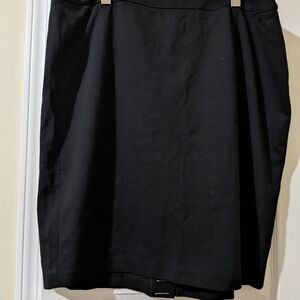 Talbots Classic Black Pencil Skirt